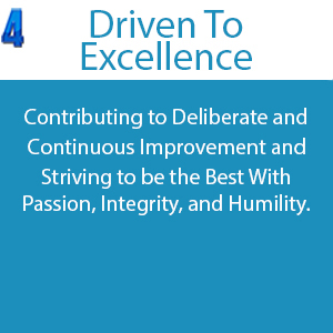 4. Driven To Excellence